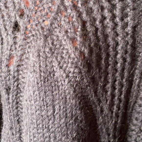 Soft surroundings women’s blue mohair blend knitted sweater in size large, tag - Picture 6 of 11